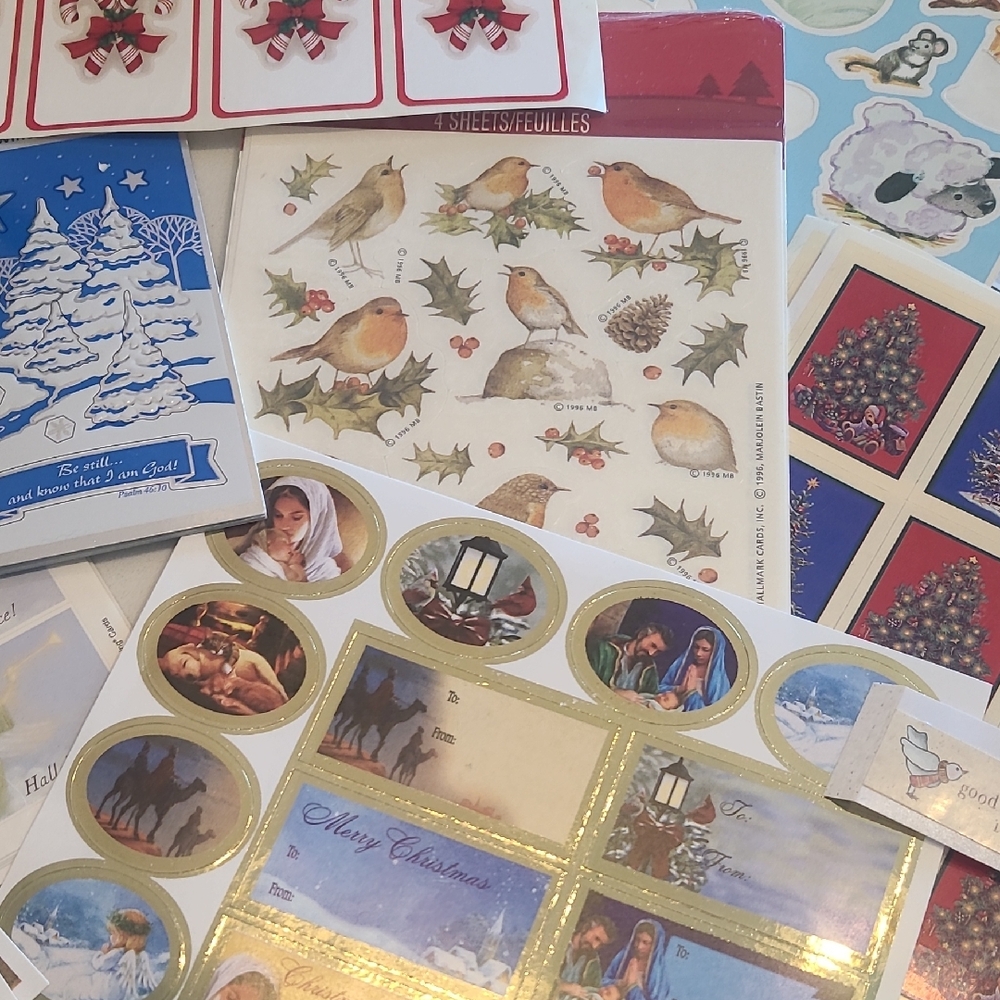 Assorted Christmas Stickers